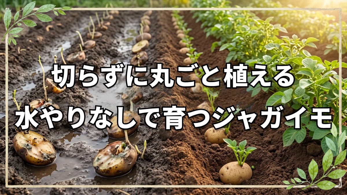 自然栽培ジャガイモ作りの基本