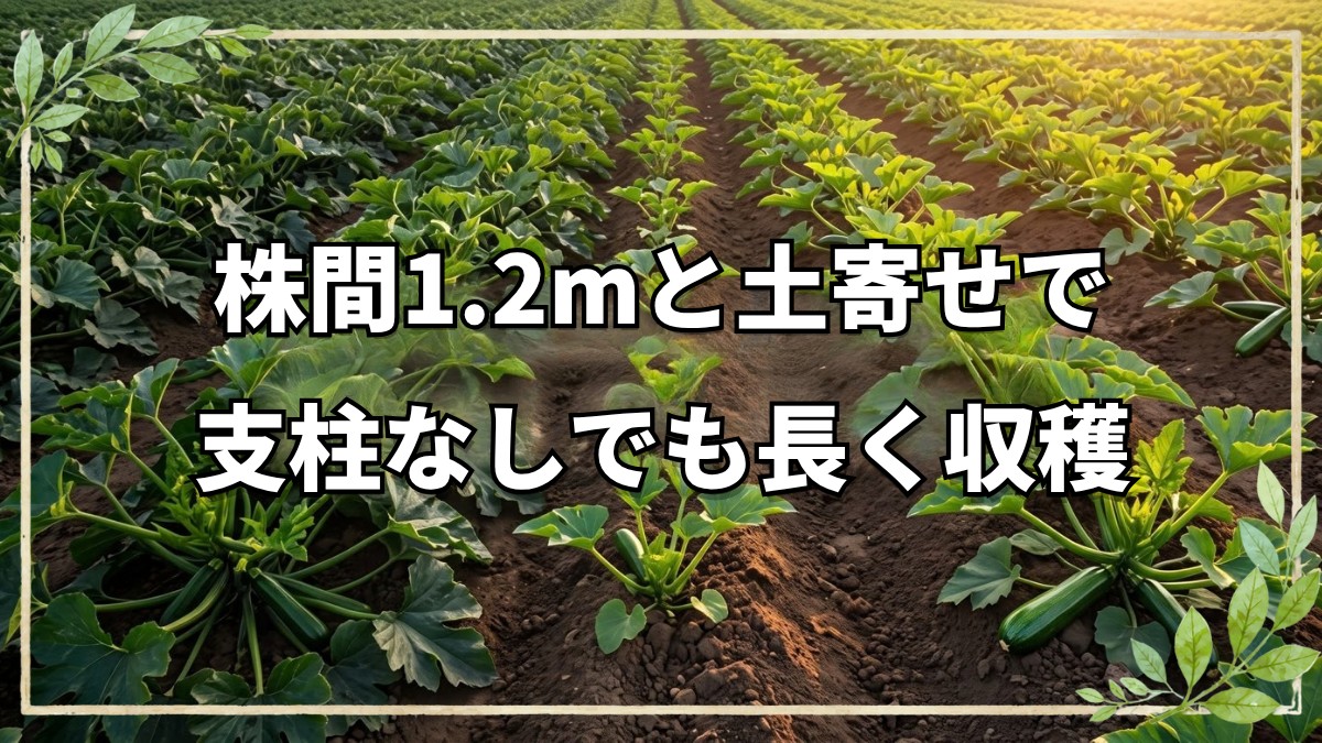 自然栽培で育てるズッキーニとチャイブの栽培ポイント