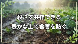 自然栽培におけるナメクジ対策と共存の知恵！食害が激減した畑の観察記録