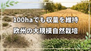 欧州の大規模農家に広がる自然栽培