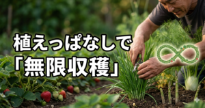 植えっぱなしで「無限収穫」!自然農法で叶える、手間をかけない豊かな食卓