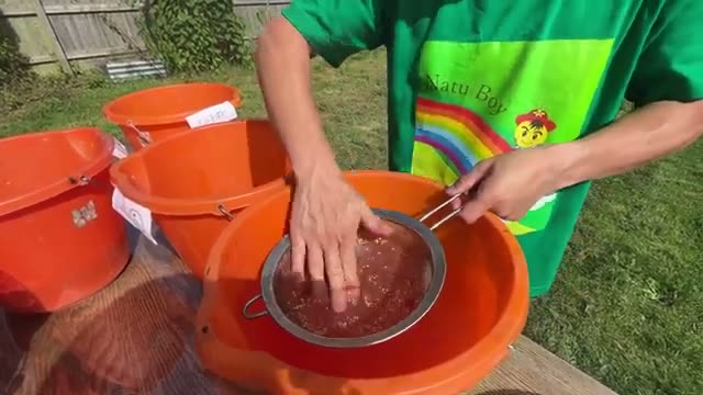 水洗いとゼリー質を取り除く理由