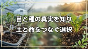 接ぎ木苗と種の真実と自然栽培の選択