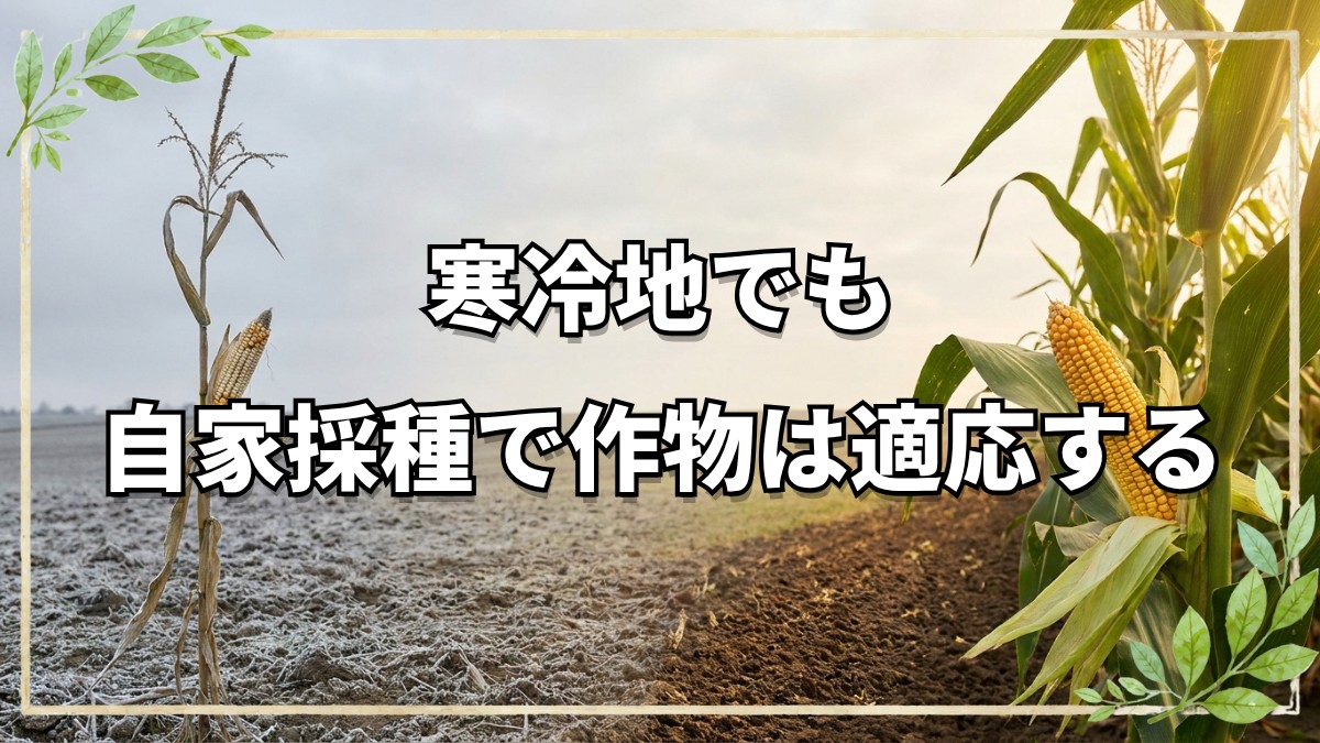寒冷地でも自家採種は可能か？不可能を可能にした自然栽培の実例と知恵