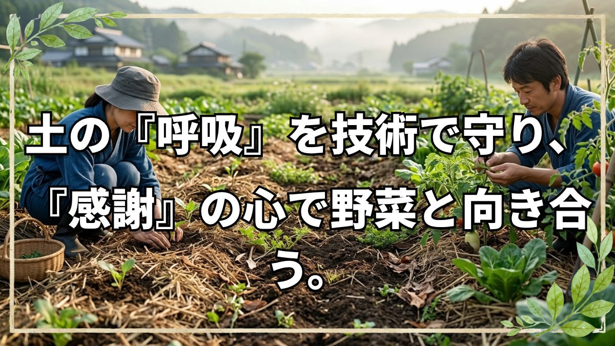 自然農法で「土が弱っていく」のはなぜ？20年の実践から学ぶ技術と心の整え方