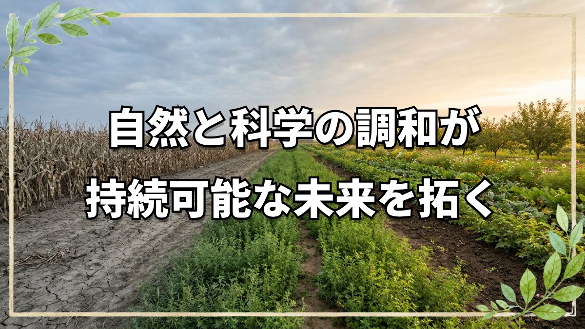 自然栽培農家が語る現代情勢とこれからの農業のあり方