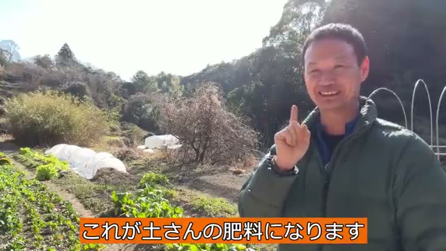 3. 自然の肥料は「愛と感謝」と「雨」