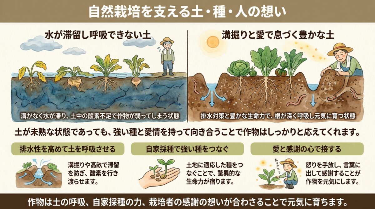 自然栽培を支える土・種・人の想い