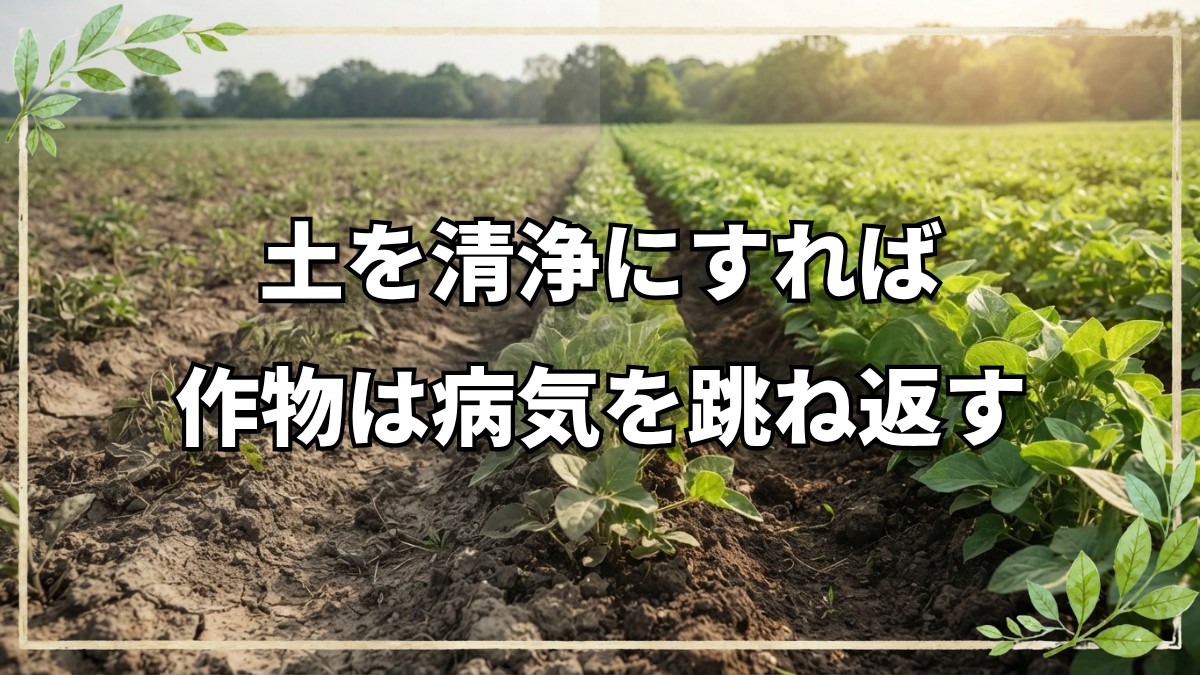 【自然栽培】病気や虫を防ぐ根本的な考え方とは？「火と水」のバランスと土・種の清浄化