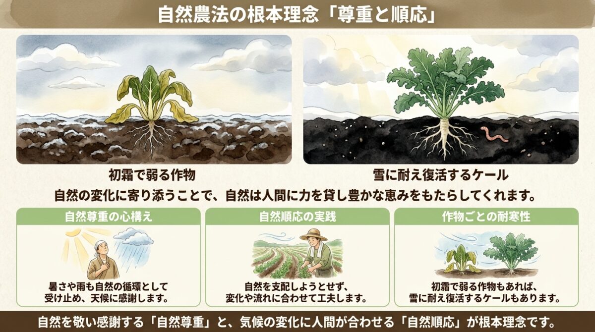 自然農法の根本理念とは?イギリスの圃場から学ぶ「自然尊重」と「自然順応」
