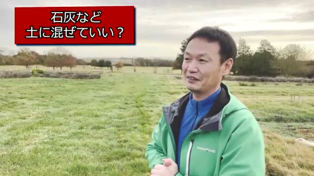 11月中旬のイギリスにおける畑の様子と作業